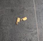 Setje 2 hakmessen in miniatuur nieuw 1:12 mesjes goud, Ophalen of Verzenden, Nieuw, Decoratie