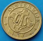 Gaspenning Oisterwijk  (10 cent messing), Postzegels en Munten, Penningen en Medailles, Overige materialen, Verzenden