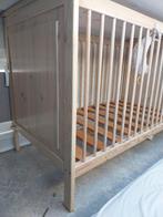 Houten ledikant met matras (120 60), Ophalen, Gebruikt, Minder dan 140 cm, Matras