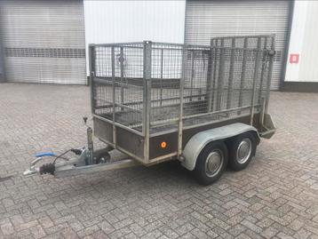 Te koop anssems machinetransporters tandemasser aanhanger beschikbaar voor biedingen