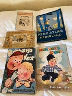 Oude kinderboeken stripboeken atlas, Ophalen of Verzenden, Gelezen