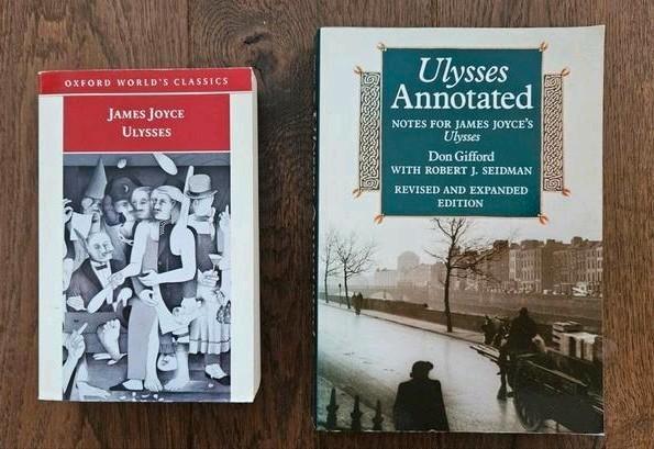 Ulysses 1922 text en Ulysses Annotated - James Joyce, Boeken, Literatuur, Gelezen, Europa overig, Ophalen of Verzenden