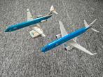 Twee KLM cityhoppers Fokker 100 en Embraer 190, Verzamelen, Ophalen of Verzenden, Zo goed als nieuw, Overige typen
