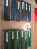12 PC3 server Geheugen Modules - 2 GB, Computers en Software, RAM geheugen, Gebruikt, Server, DDR3, Ophalen of Verzenden