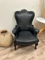 Barok stoel, Huis en Inrichting, Fauteuils, Ophalen, Gebruikt, 75 tot 100 cm, Stof