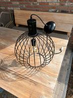 Hanglamp E27 Qazqa design bol gaas, Modern, industrieel, 50 tot 75 cm, Ophalen of Verzenden, Zo goed als nieuw