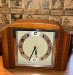 Mauthe vintage werkende schouw klok opwindbaar met wekker, Antiek en Kunst, Ophalen