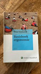 P. Voskamp - Basisboek ergonomie, Boeken, Gelezen, P. Voskamp, Ophalen of Verzenden