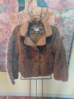 Faux fur jas H&M maat M, Kleding | Dames, Jassen | Winter, Verzenden, Zo goed als nieuw, Maat 38/40 (M), Bruin