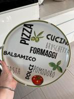 Pizza Bord - 4 stuks, Ophalen, Porselein of Keramiek, Schaal, Rond