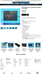 Mosconi ONE 1000.1 Monoblok versterker 1000W RMS 2 ohm, Gebruikt, Hifi-Focus, Aalsmeerderweg 173 1432 CL, Aalsmeer, Ophalen of Verzenden