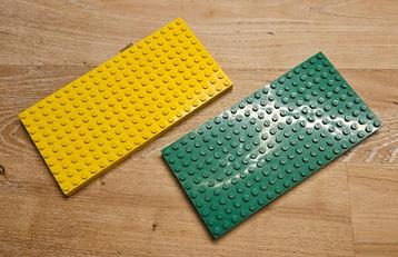 Lego 841-1 Baseplates, Green and Yellow 10 x 20 beschikbaar voor biedingen