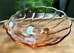 Schaaltje van roze persglas, vintage, Ophalen of Verzenden