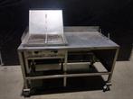 1760. Rvs BBQ / barbecue / barbeque / buitenkeuken, Tuin en Terras, Gasbarbecues, Ophalen, Gebruikt