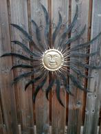 Metalen zon 80 cm doorsnee, Ophalen, Zo goed als nieuw