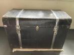 Brocante Antiek - Koffer Autokoffer Hutkoffer (jaren 20/30), Antiek en Kunst, Ophalen of Verzenden