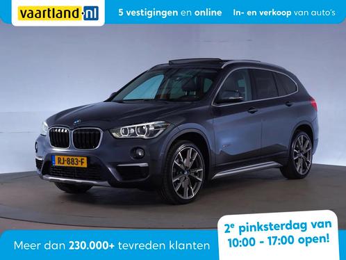 BMW X1 xDrive20i High Executive [ Panoramdak Hud Lederen Spo, Auto's, BMW, Bedrijf, Te koop, X1, ABS, Achteruitrijcamera, Airbags