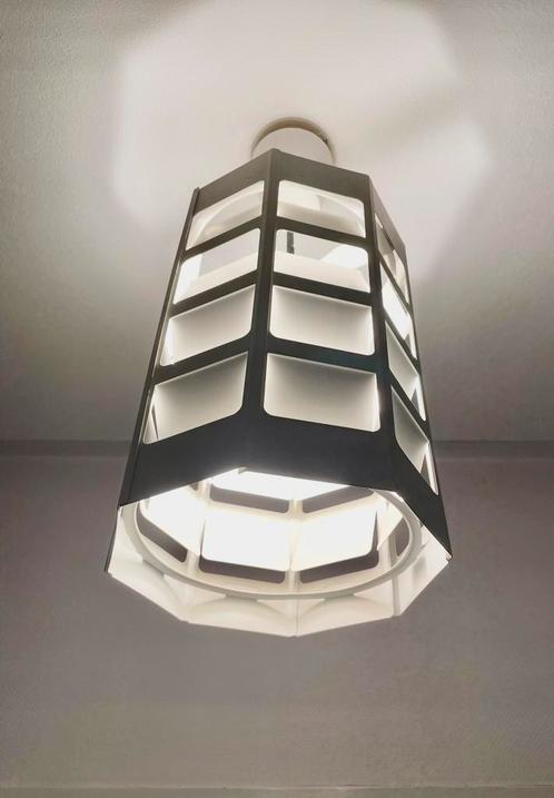 Louis Poulsen 60’s vintage design hanglamp Poul Gernes Deens, Huis en Inrichting, Lampen | Hanglampen, Gebruikt, Minder dan 50 cm
