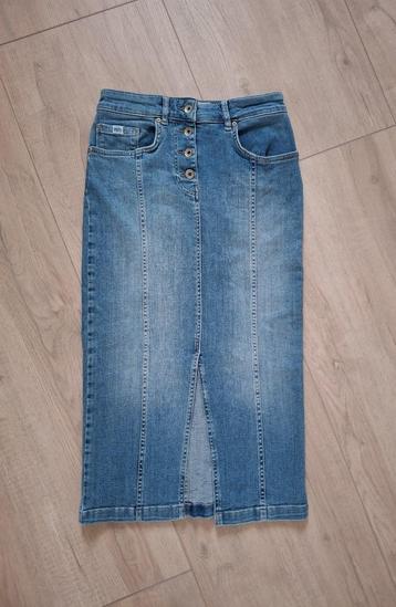 Superdry koker rok jeansrok jeans maat xs / 34 blauw  beschikbaar voor biedingen