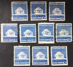 USA 1973/74 S1510/1520 (10), Postzegels en Munten, Postzegels | Amerika, Verzenden, Noord-Amerika, Gestempeld