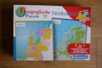 Clementoni Geografische puzzels '' NEDERLAND ''104 grote st., Ophalen of Verzenden, Minder dan 500 stukjes, Zo goed als nieuw