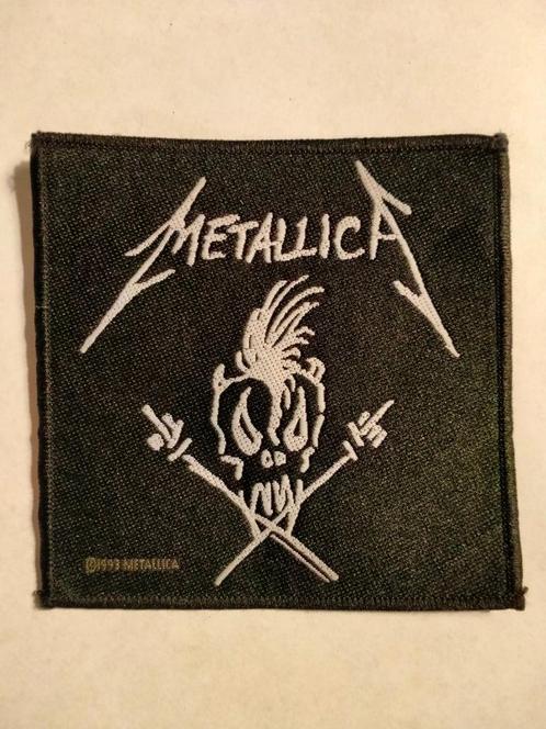 Metallica Scary Guy 1993 vintage metal muziek patch embleem, Verzamelen, Muziek, Artiesten en Beroemdheden, Nieuw, Kleding, Ophalen of Verzenden