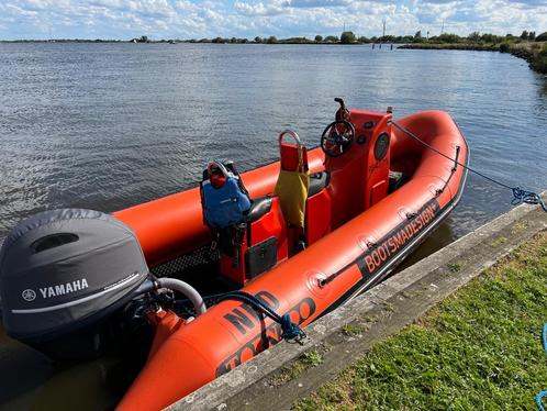 Tornado RIB 5,60 met Yamaha 80 PK (F80DET), Watersport en Boten, Rubberboten, Gebruikt, Overige merken, Overige materialen, 70 tot 120 pk