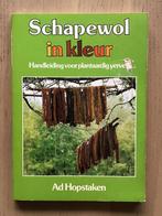 Schapenwol in kleur. Plantaardig verven., Verzenden, Gebruikt, Boek of Patroon, Wolvilt