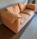 Gelderland Bank - Warm Geel, Gestoffeerd, Huis en Inrichting, Banken | Bankstellen, Ophalen, Gebruikt, 150 tot 200 cm, Tweepersoons