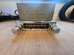 Vintage Novak Autoradio - Chrome - Defect, Ophalen of Verzenden