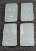 Schaarse 4 x 15 gram zilver Auvesta, Postzegels en Munten, Edelmetalen en Baren, Ophalen of Verzenden, Zilver