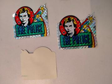  The Police Sting vintage logo sticker glitter artiest band  beschikbaar voor biedingen