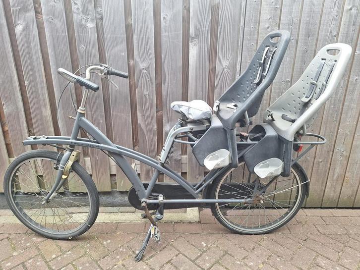 Fiets met 2 zitjes, Fietsen en Brommers, Overige Fietsen en Brommers, Gebruikt, Ophalen