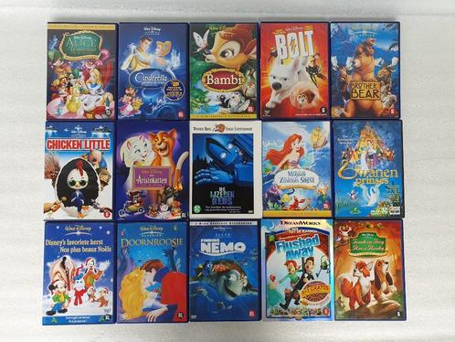 Disney dvd's en animatiefilms, Cd's en Dvd's, Dvd's | Tekenfilms en Animatie, Gebruikt, Alle leeftijden, Ophalen of Verzenden