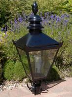 Grote Zwart Victoriaanse Stijl Lantaarn lamp verlichting NEW, Antiek en Kunst, Antiek | Lampen, Ophalen of Verzenden