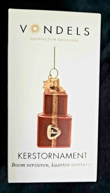 Vondels Kerstornament Cadeautjes, nieuw in doos beschikbaar voor biedingen