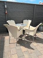 Set van 4 stoelen, Tuin en Terras, Tuinsets en Loungesets, Ophalen, Zo goed als nieuw