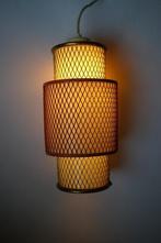 vintage design hanglamp metaal oranje geel Hurka? space age, 75 cm of meer, Metaal, Gebruikt, Vintage design space age