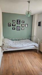 Eenpersoonsbed wit met matras!, Huis en Inrichting, Slaapkamer | Bedden, Romantisch, klassiek, decoratief, 90 cm, Eenpersoons