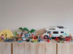 Playmobil 6671 familiecamper/6890/9155 mountainbike/5435, Ophalen of Verzenden, Gebruikt, Complete set