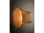 Art deco ronde bijzettafel, diameter 58, hoog 60, Niet ingevuld, Gebruikt, Niet ingevuld, Niet ingevuld