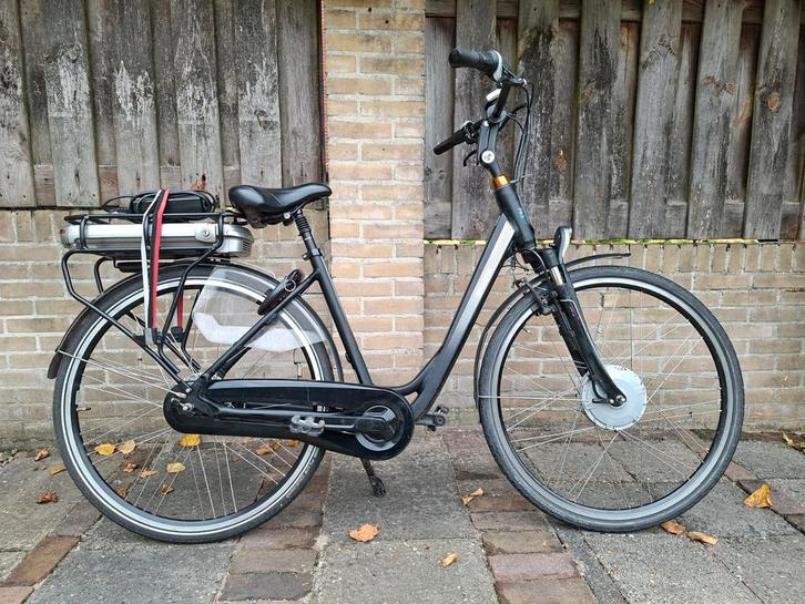 Elektrische damesfiets Sparta F8E 28inch 48cm, Fietsen en Brommers, Elektrische fietsen, Gebruikt, Sparta, 47 tot 51 cm, 30 tot 50 km per accu
