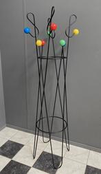 50's nr 2 staande DESIGN kapstok Roger Feraud Clef de Sol, Ophalen, Gebruikt, Metaal, Staande kapstok