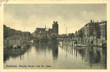(301-117-027) Dordrecht Nieuwe Haven met Gr Kerk beschikbaar voor biedingen