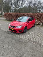 Seat Ibiza FR 1.0 TSI 81KW 5DRS 2016 Rood, Auto's, USB, 1009 kg, Handgeschakeld, Grijs