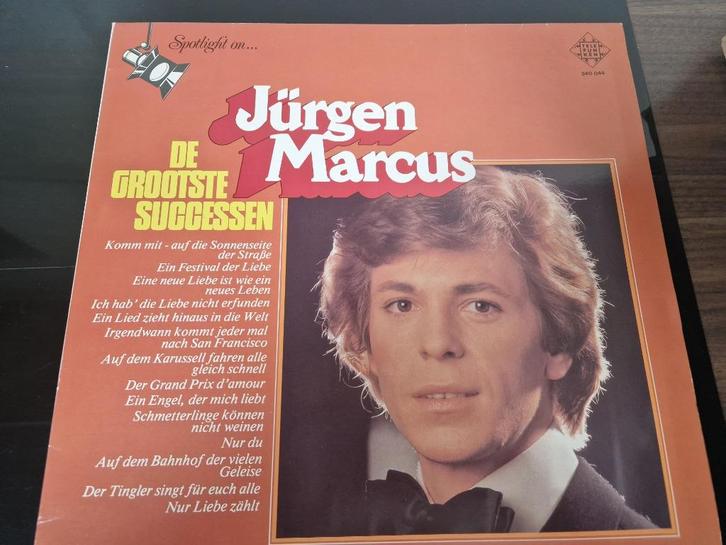Jürgen Marcus – De Grootste Successen, Cd's en Dvd's, Vinyl | Overige Vinyl, Zo goed als nieuw, 12 inch, Ophalen of Verzenden
