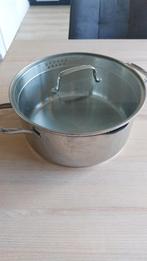 Masterchef pan 24cm, Huis en Inrichting, Ophalen, Gebruikt, Rvs, Kookpan of Snelkookpan