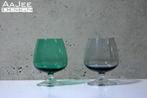 2 Kristalunie Maastricht - Carnaval - Proefglaasjes - Cognac, Antiek en Kunst, Ophalen of Verzenden