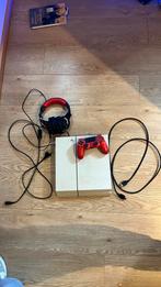PlayStation 4 +controller+headset, Spelcomputers en Games, Spelcomputers | Sony PlayStation 4, Ophalen of Verzenden, Gebruikt