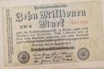Reichsbanknote 10 Millionen Mark 1923, Ophalen of Verzenden, Duitsland, 100 euro